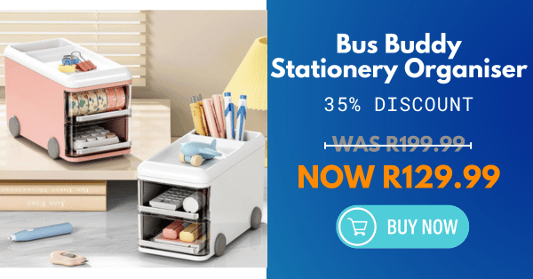 Bus Buddy Stationery Organiser