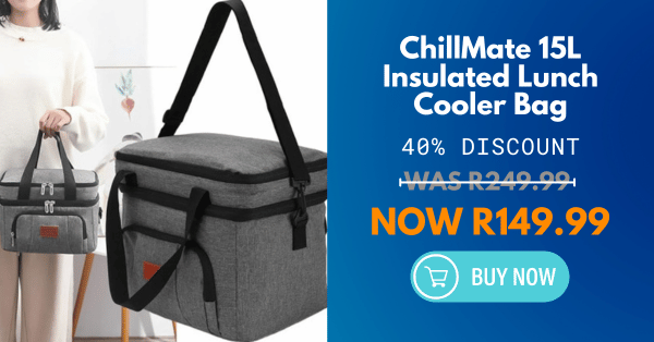 ChillMate 15L Insulated Lunch Cooler Bag