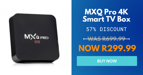 MXQ Pro 4K Smart TV Box