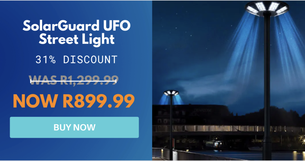 SolarGuard UFO Street Light